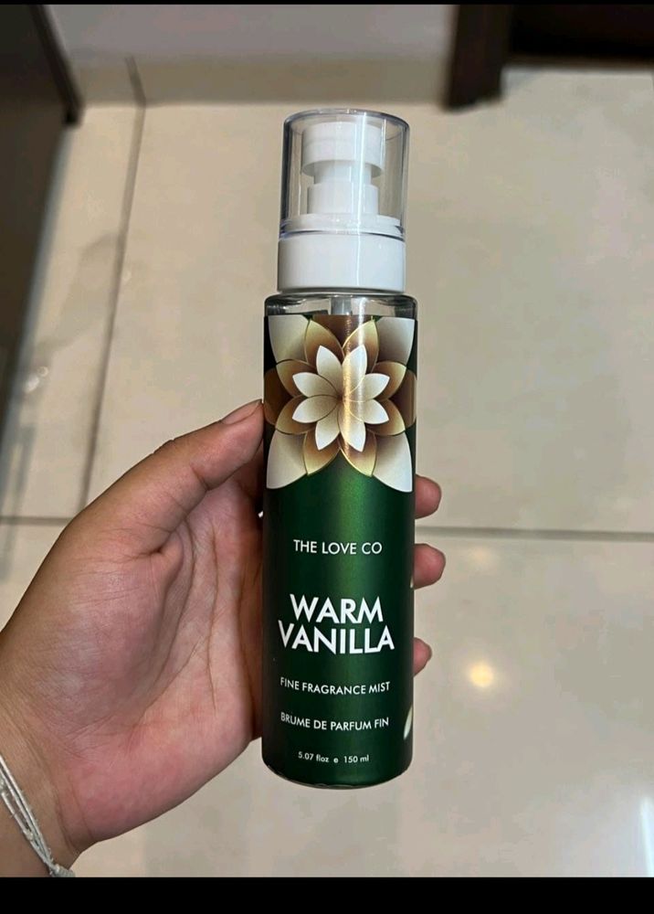 Warm Vanilla Body Mist For Women