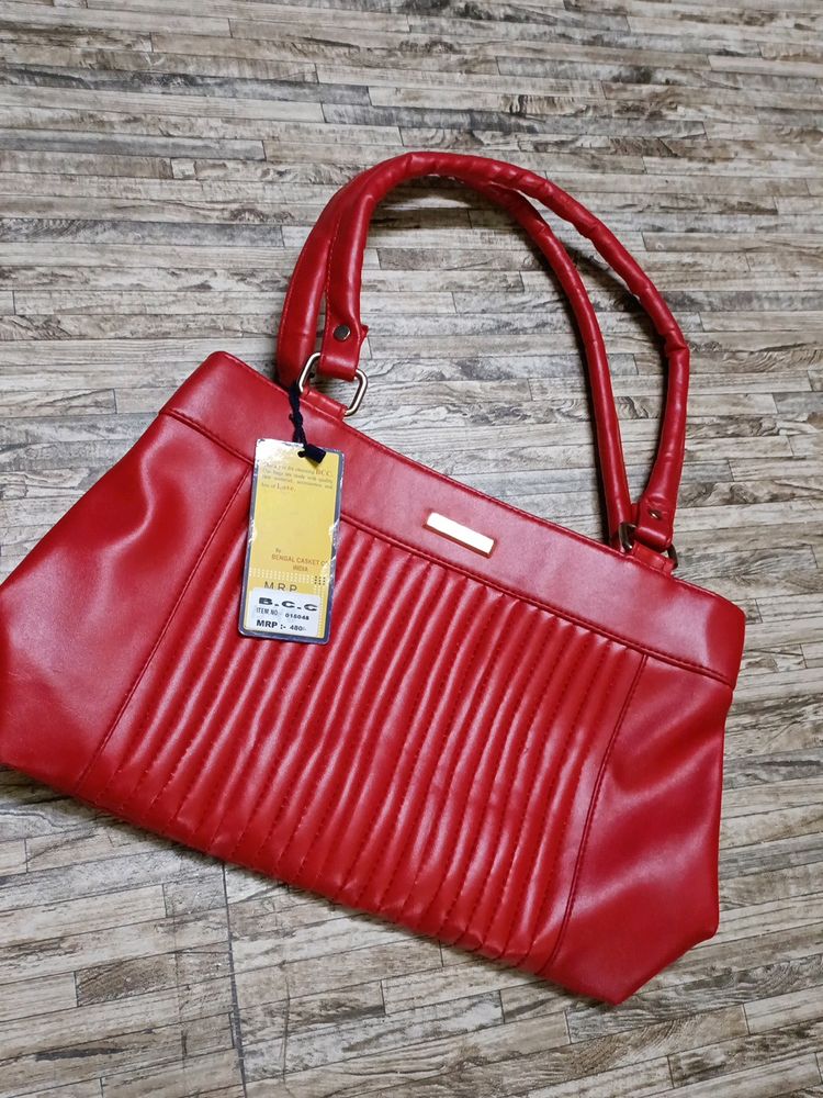 Absolutely New Side Bag In Red