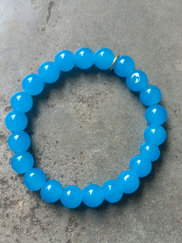 Blue Glass Beads Bracelets