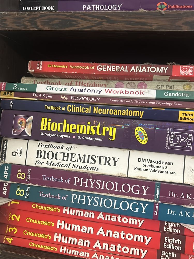 1st Year Mbbs Books (All Combo)