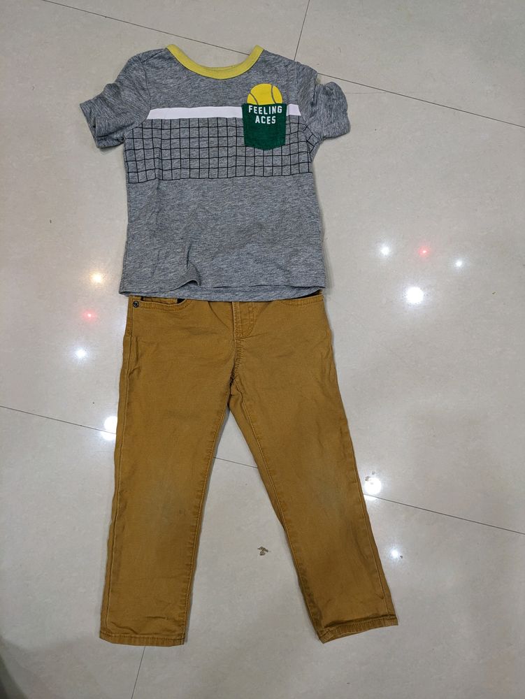 Nice Tshirt With Jeans For Baby Boy