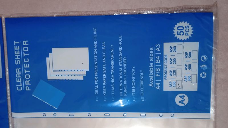 Sheet Protector (50pcs)