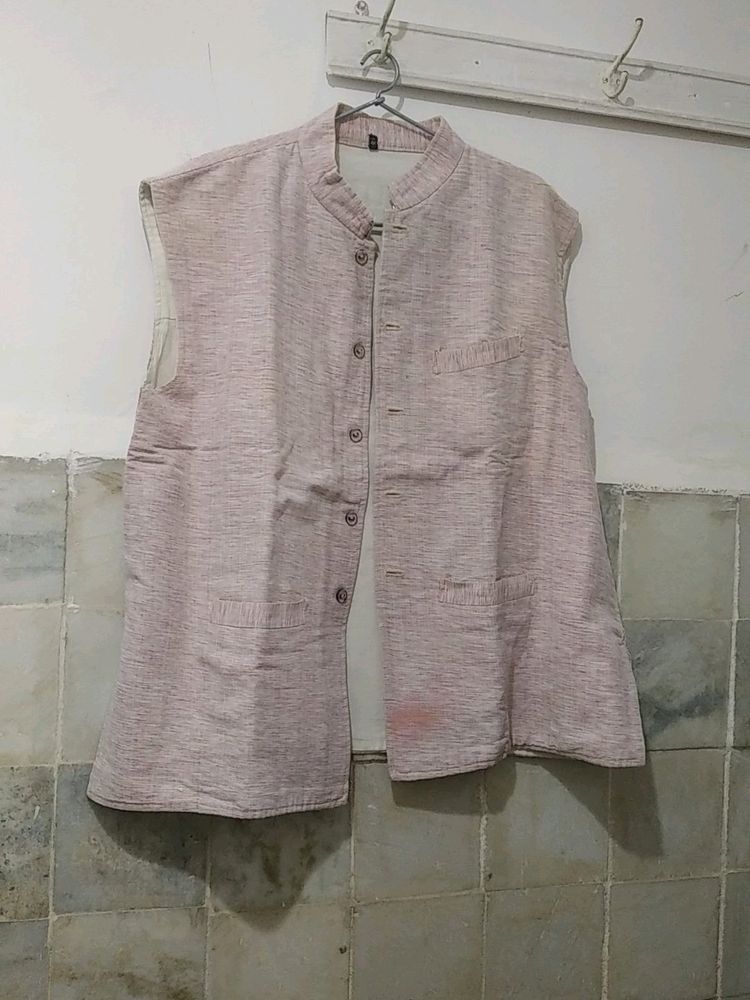 handloom khadi cotton mens koti jacket