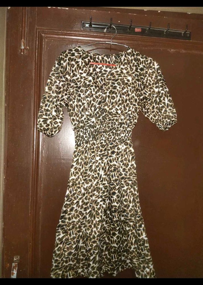 Women Tigerprint Dress