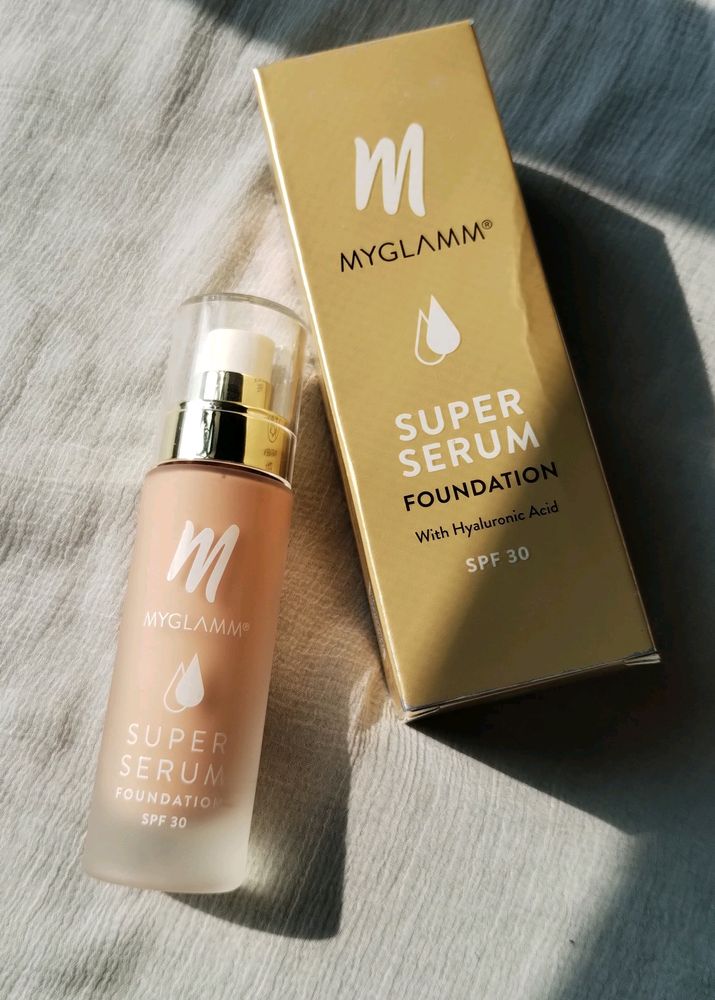 🆕MyGlamm Super Serum Foundation - 101C Rosette