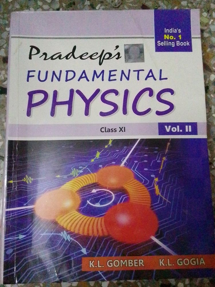 Pradeep Fundamental Physics - Class 11th (CBSE)