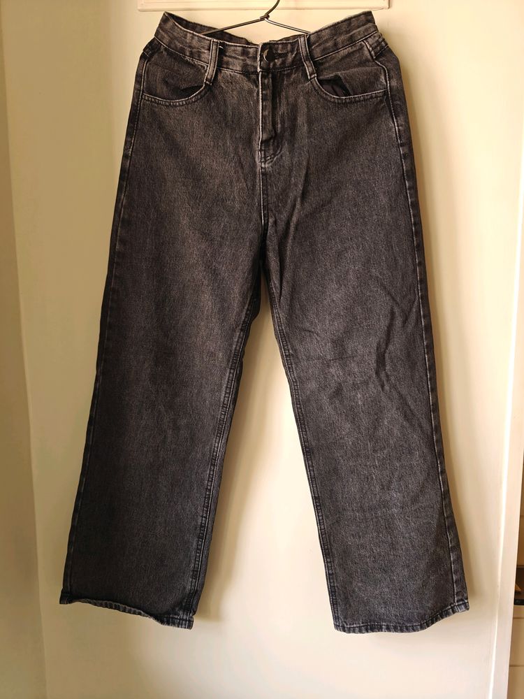 Denim Jeans Wide Leg For Women And Girls