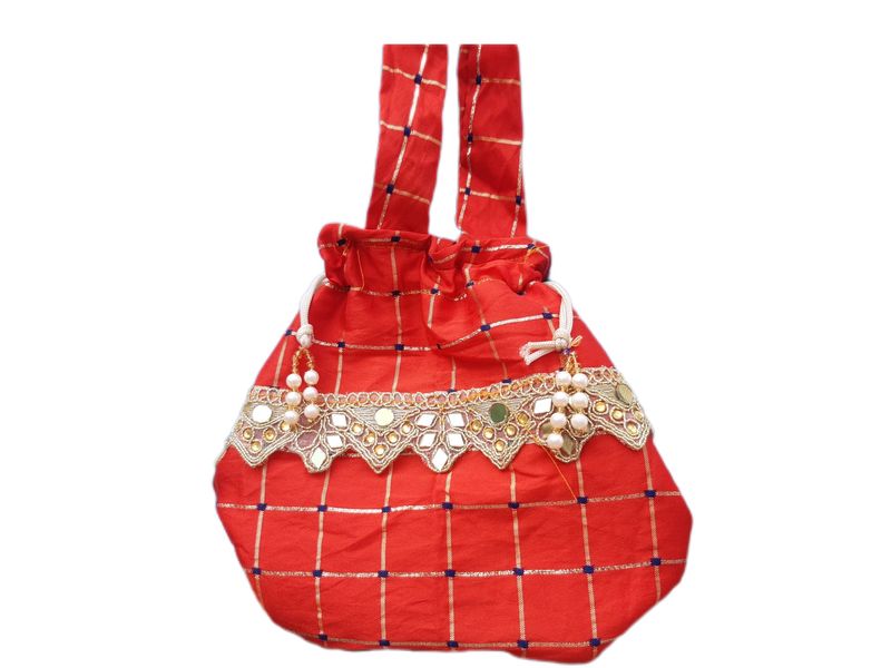 Red Potli Bag