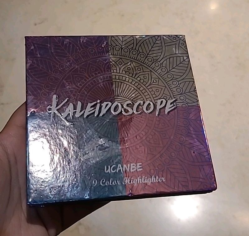 Kaleidoscope 9 Color Highlighter Palette