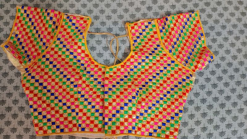 Unused Multi Colour Blouse