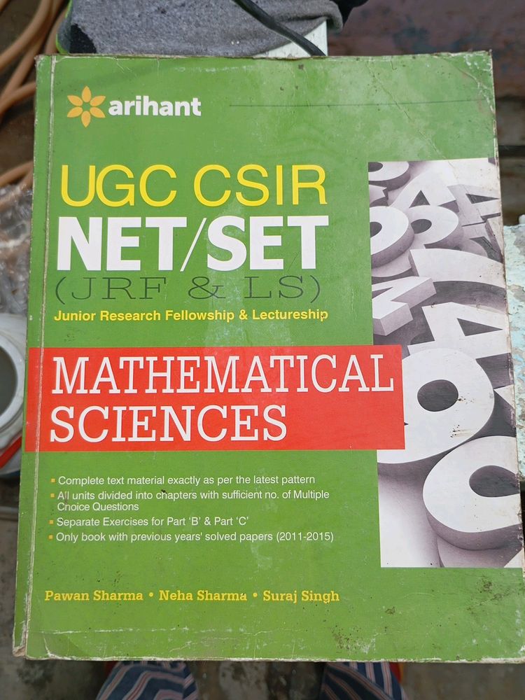 Ugc Csir Net Mathematics Book