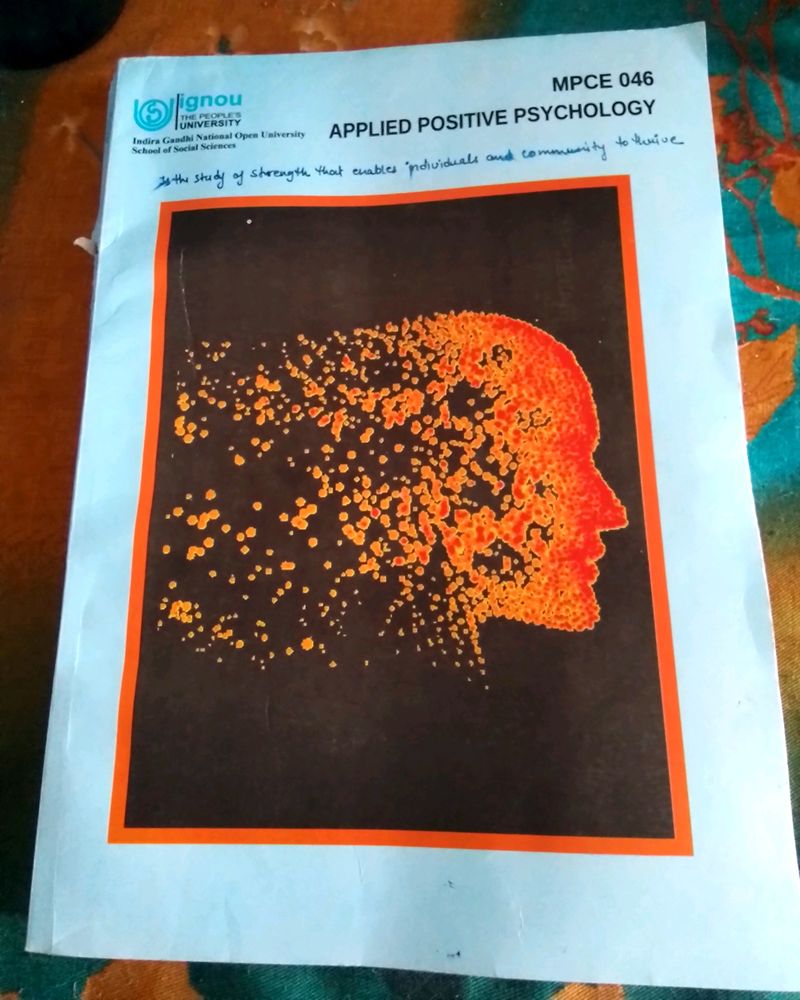 Ignou Mapc Books,applied Positive Psychology