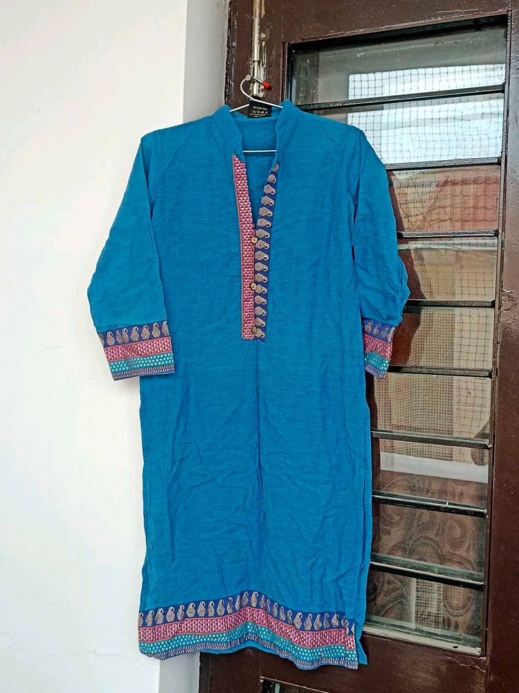 Blue Kurtha