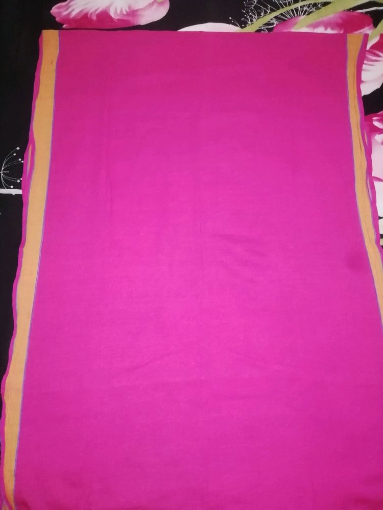 Cotton Dupatta (pink, Sky)