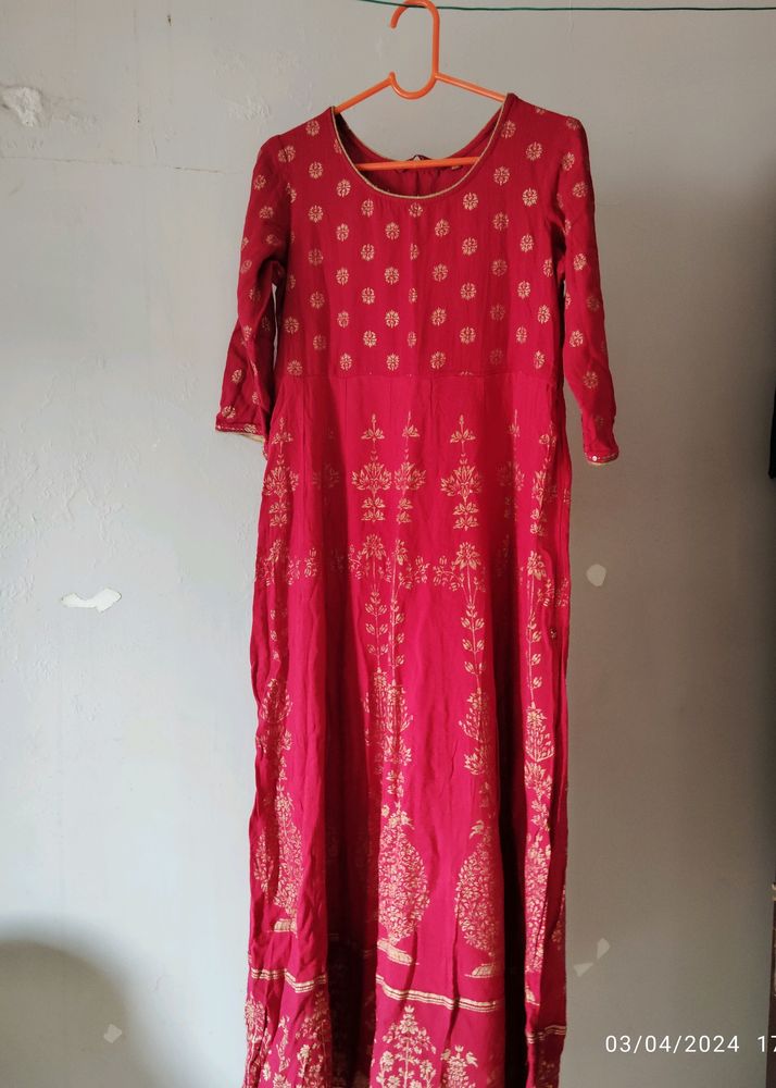 Avaasa Anarkalai Kurta Only Today