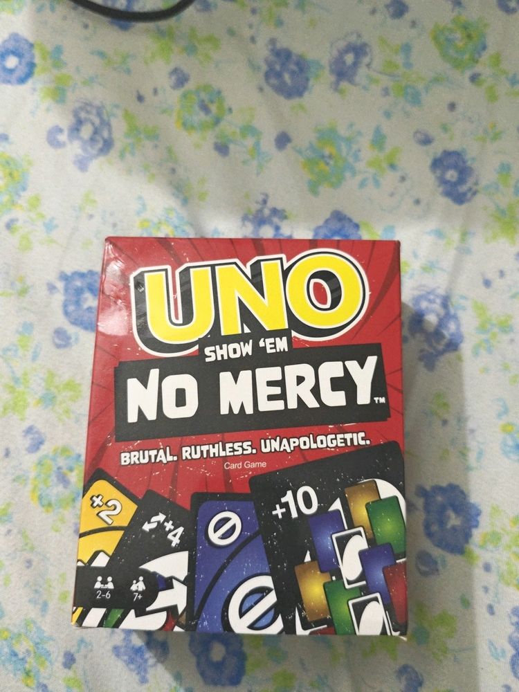 UNO No Mercy Playing Cards