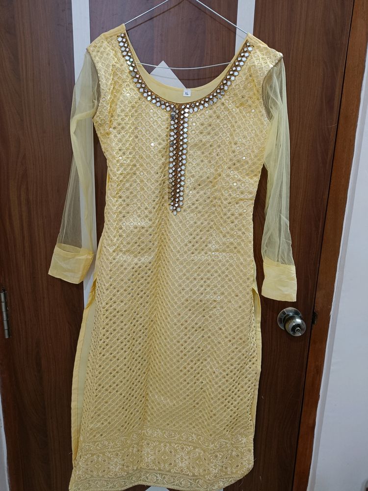 Yellow Kurta Set