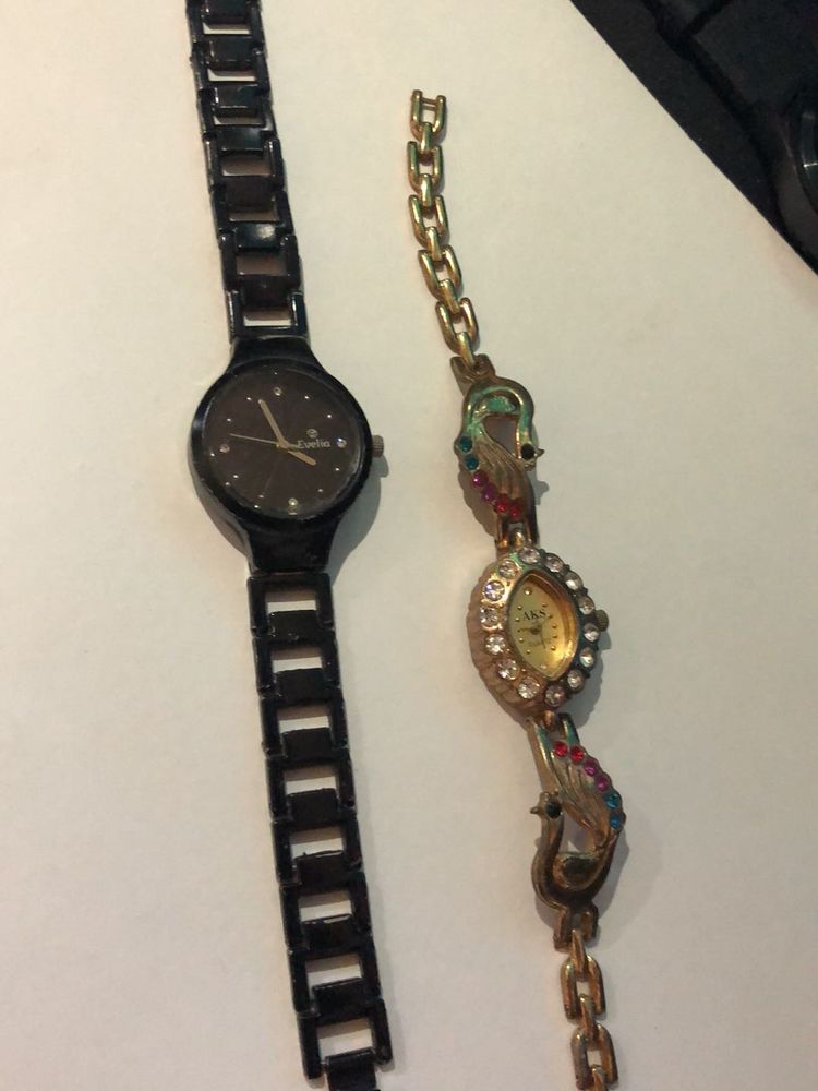 2 Watch Branded Not Working Need Repair