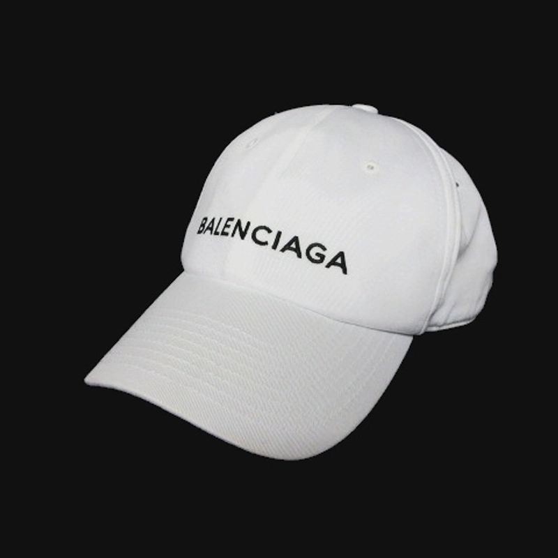 BALENCIAGA Embroidered logo baseball cap unisex