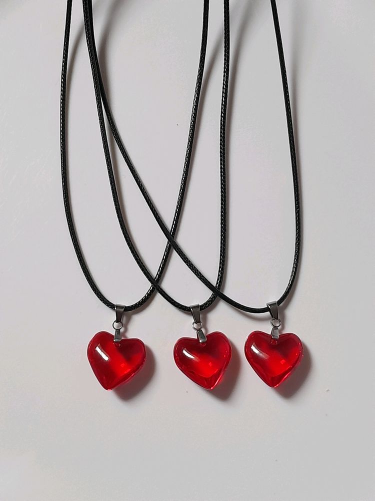 Pinterest Heart  Necklace