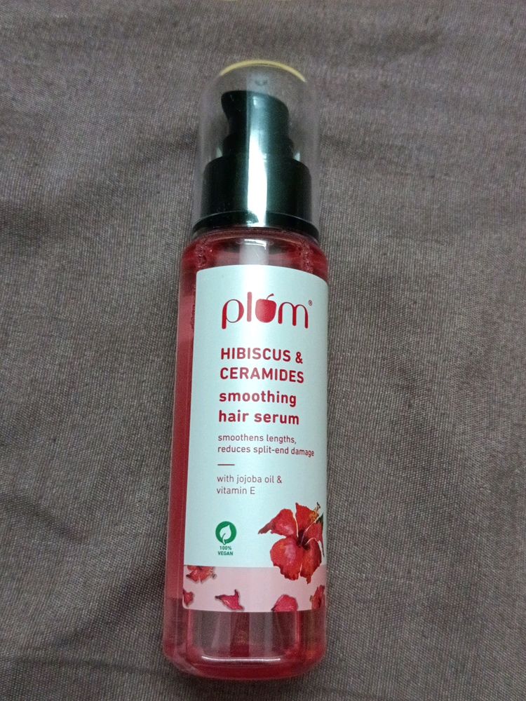 Plum Hibiscus Ceramides Smoothing Hair Serum