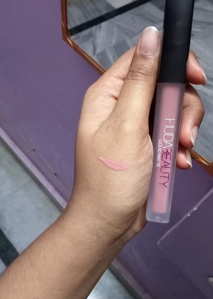 Huda Beauty Matte Lipstick And Foundation