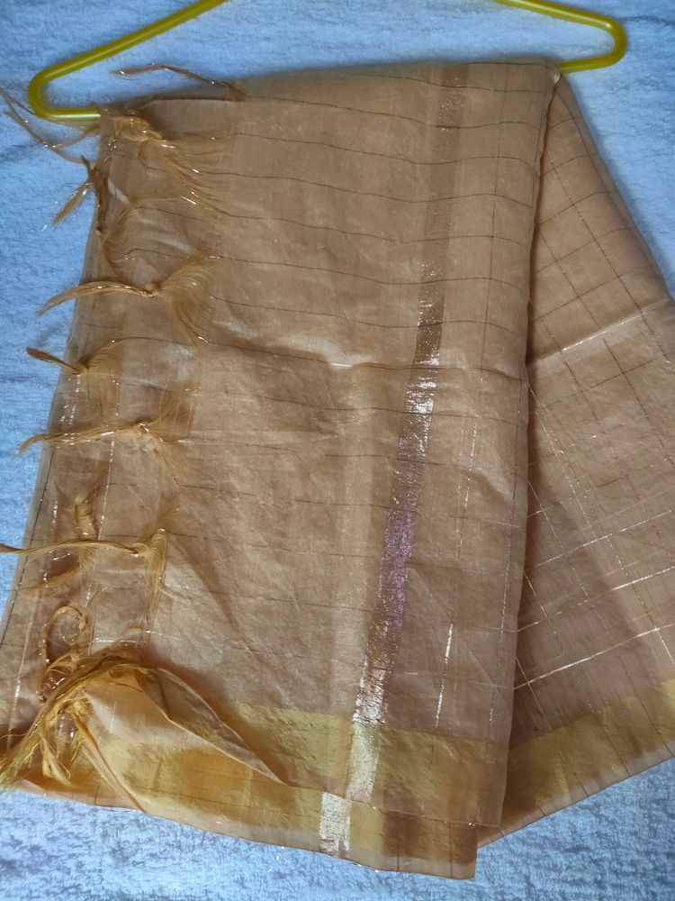 Beautiful Golden Dupatta