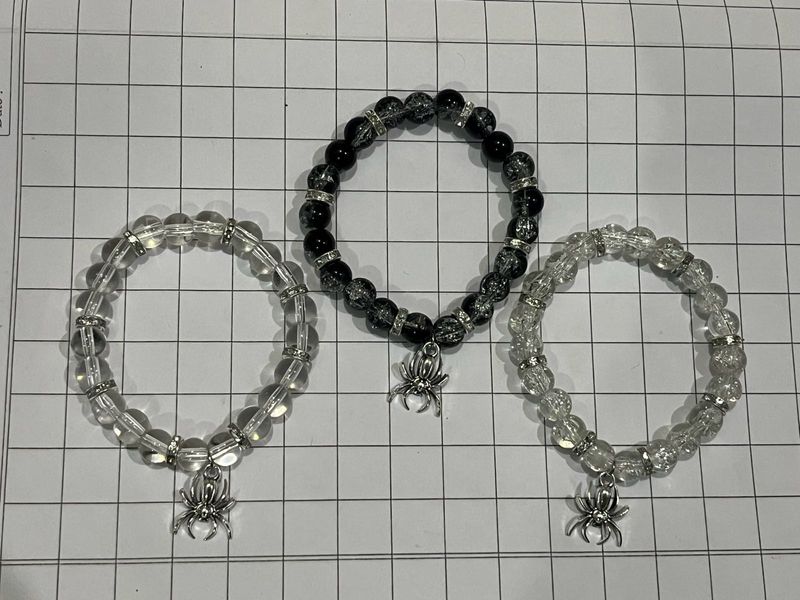 2 Spider Bracelets