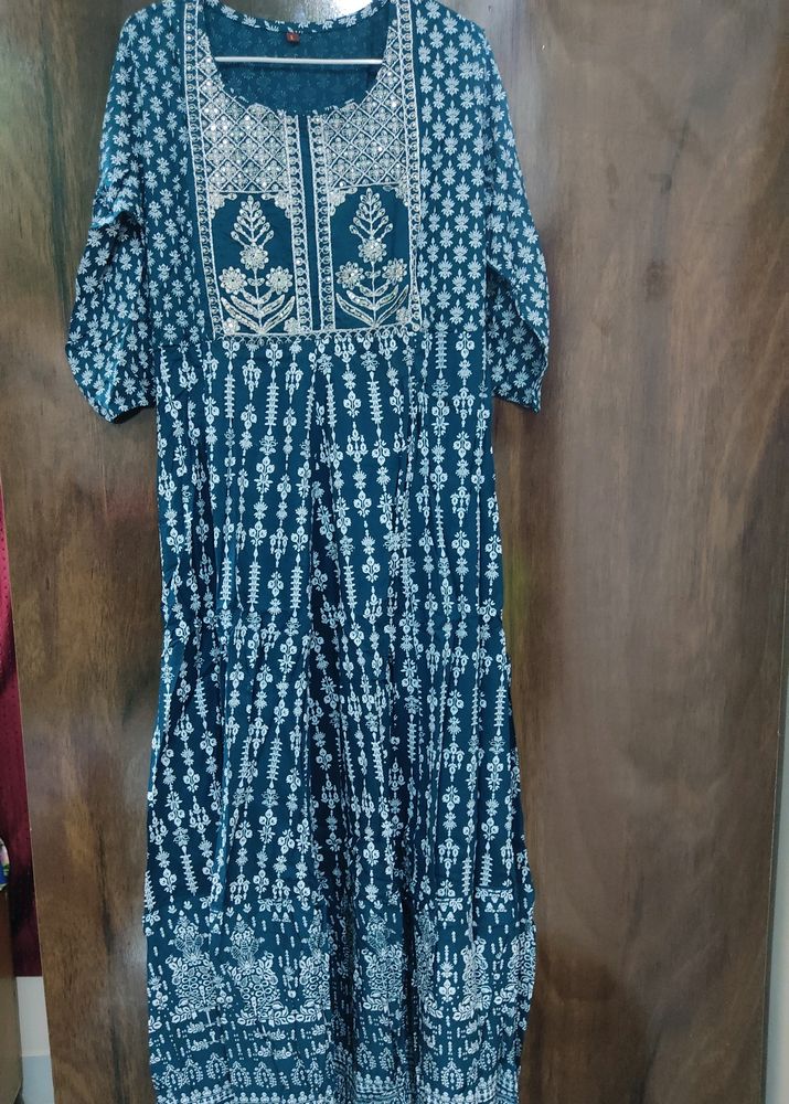 Women Printed Gown