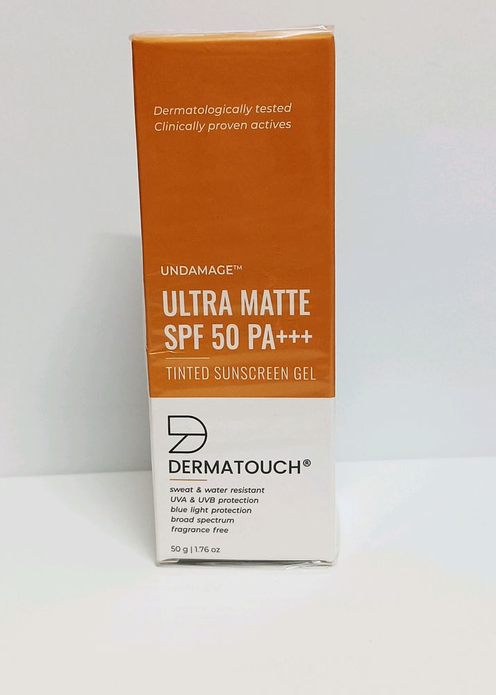 DERMATOUCH  SPF 50 PA+++TINTED SUNSCREEN GEL