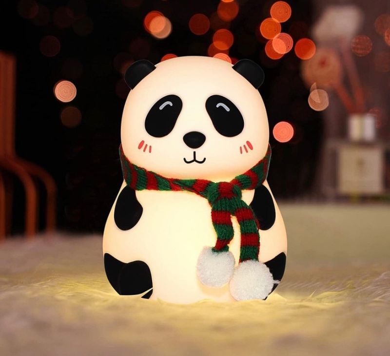 Cute Silicon Multicolour Panda Lamp Just For 949