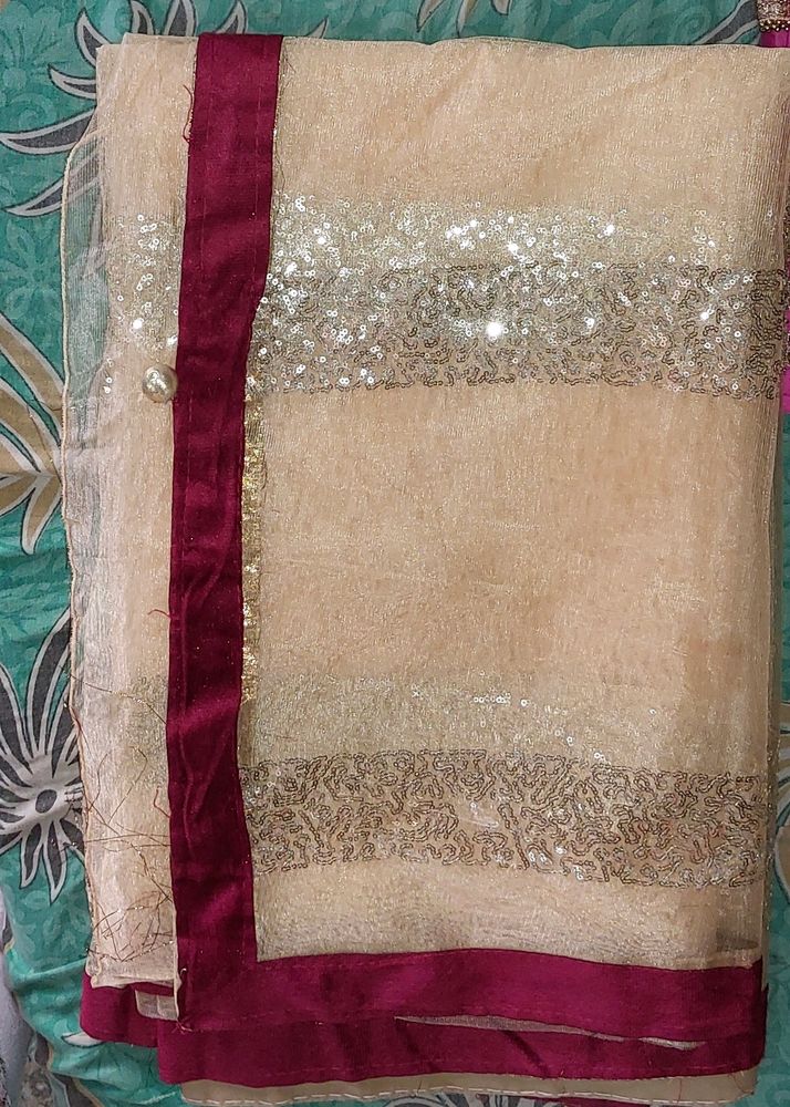 Net Ethnic Saree