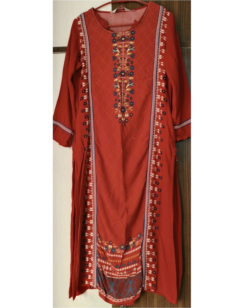 Biba Straight Kurta