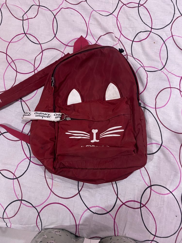 Maroon Bag