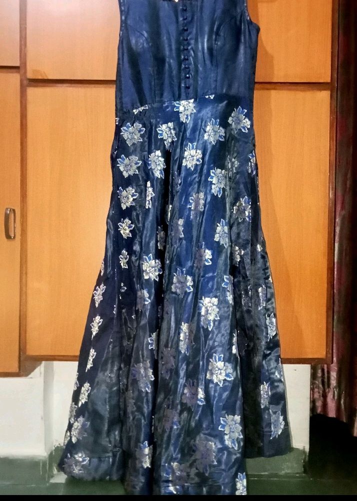 Ethnic Blue Gown