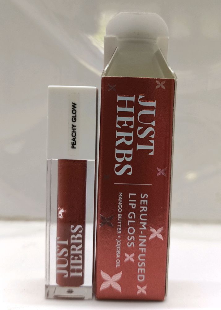 Just Herbs Lipgloss (Peachy Glow)