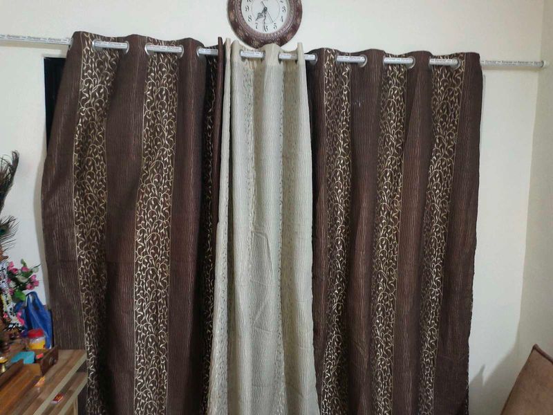 Set  Of 2 Windows Curtains 9 Ft