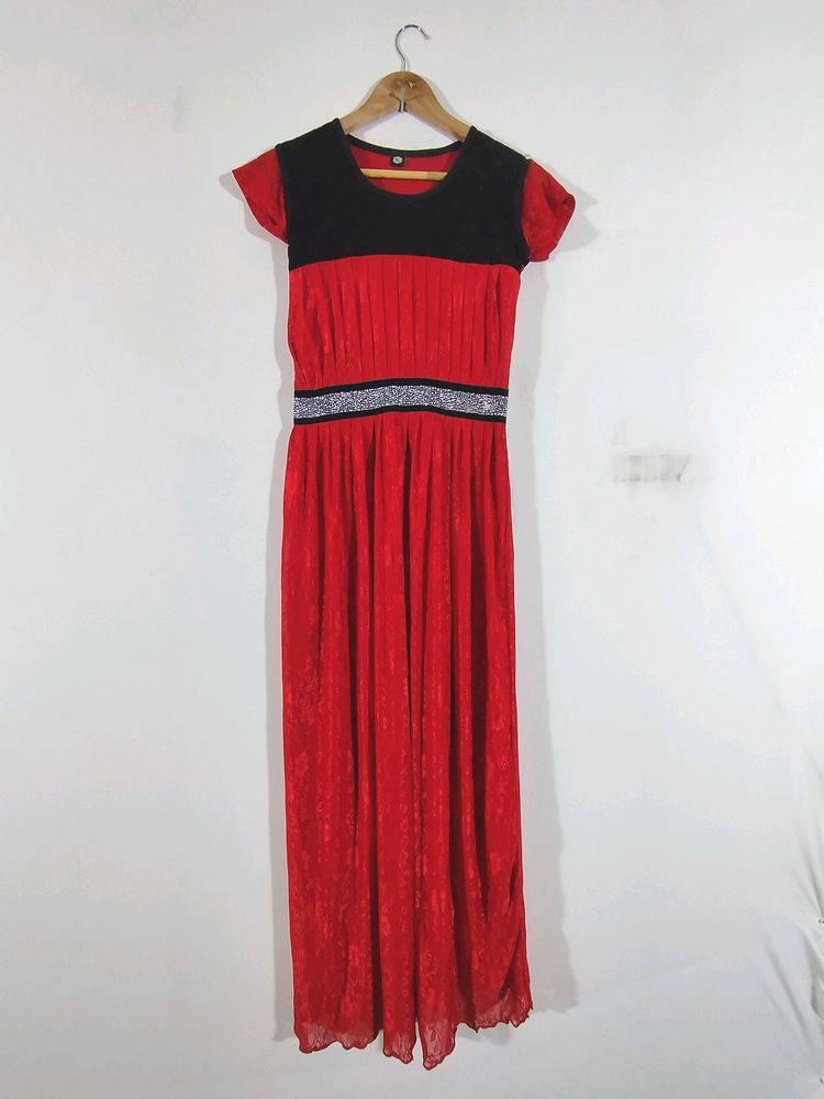 Red And Black Gown (Women's)