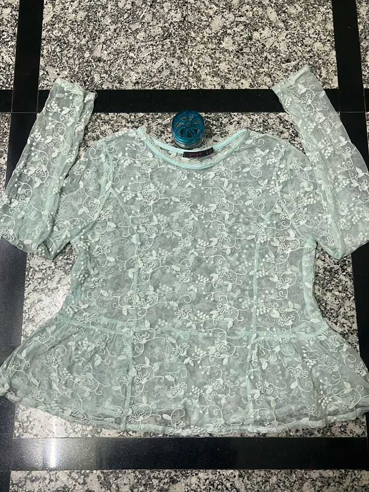 Net Top New Without Tag(L to XL)