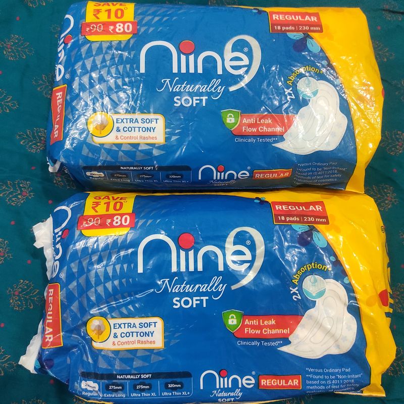 Nine Sanitary Pads