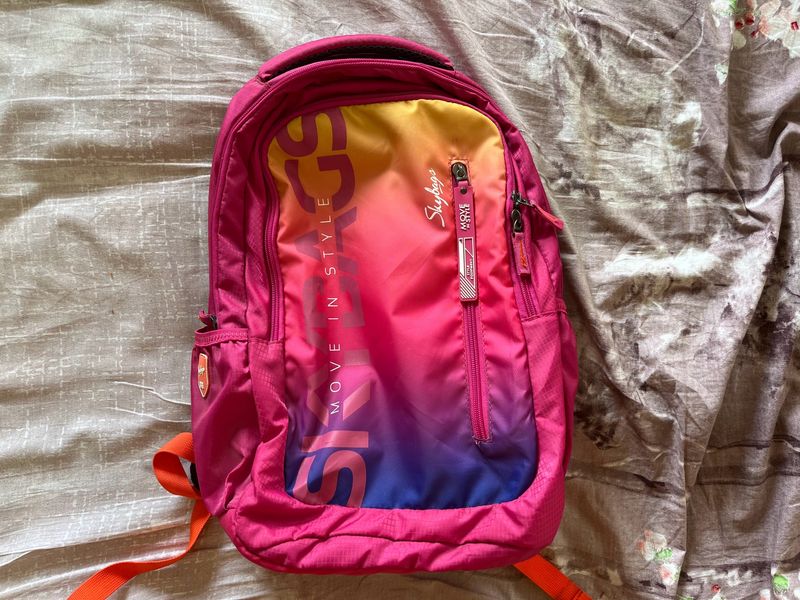 New Pink Skybags Backpack