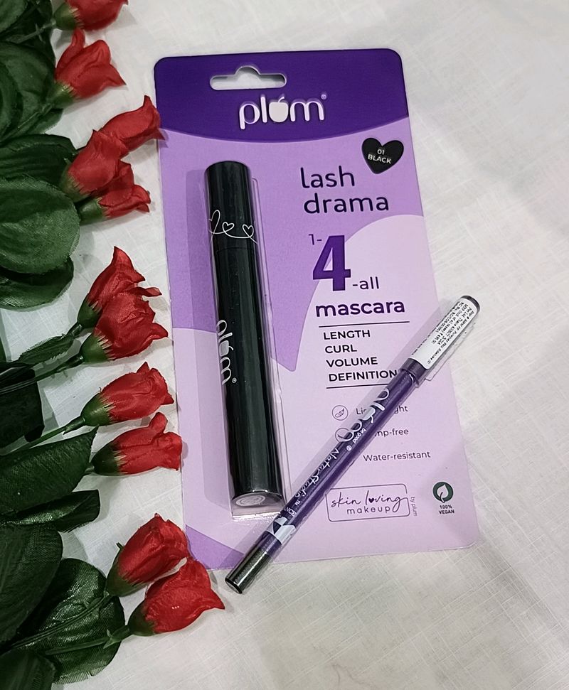 Plum Primium Mascara & Kajal Both Only 399/