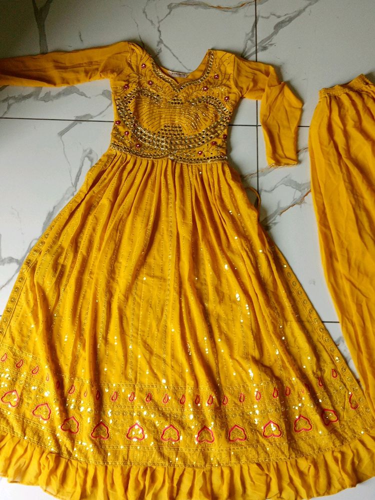 Bridal Haldi Dress