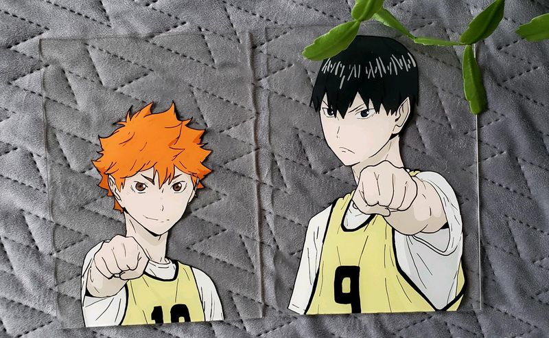 Haikyuu Combo Glass Painting