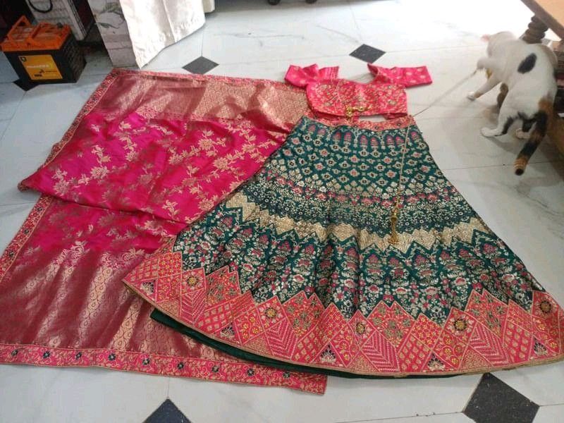 Banarsi Lehnga Choli Dupatta