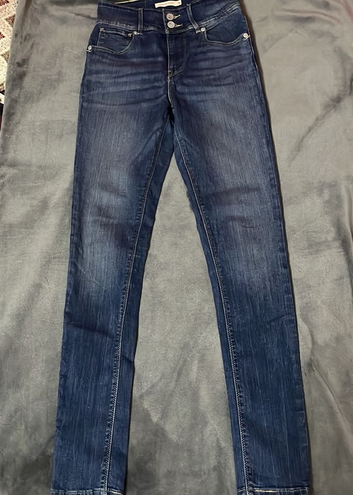 Levis 721 High Rise Skinny Jeans : Best Condition