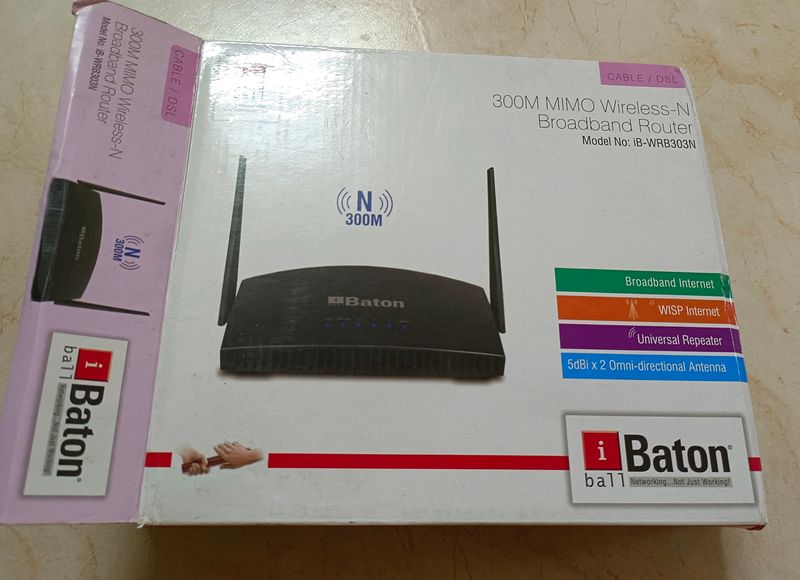 I Ball 300 M Wireless Broadband Router