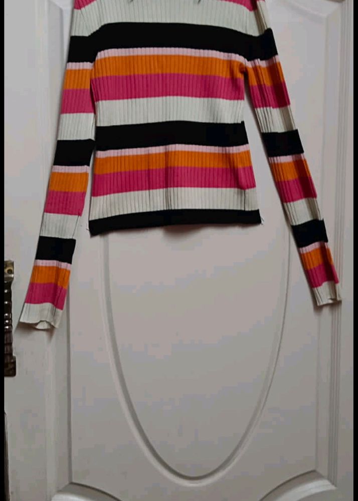 Multicoloured H&M Korean Top