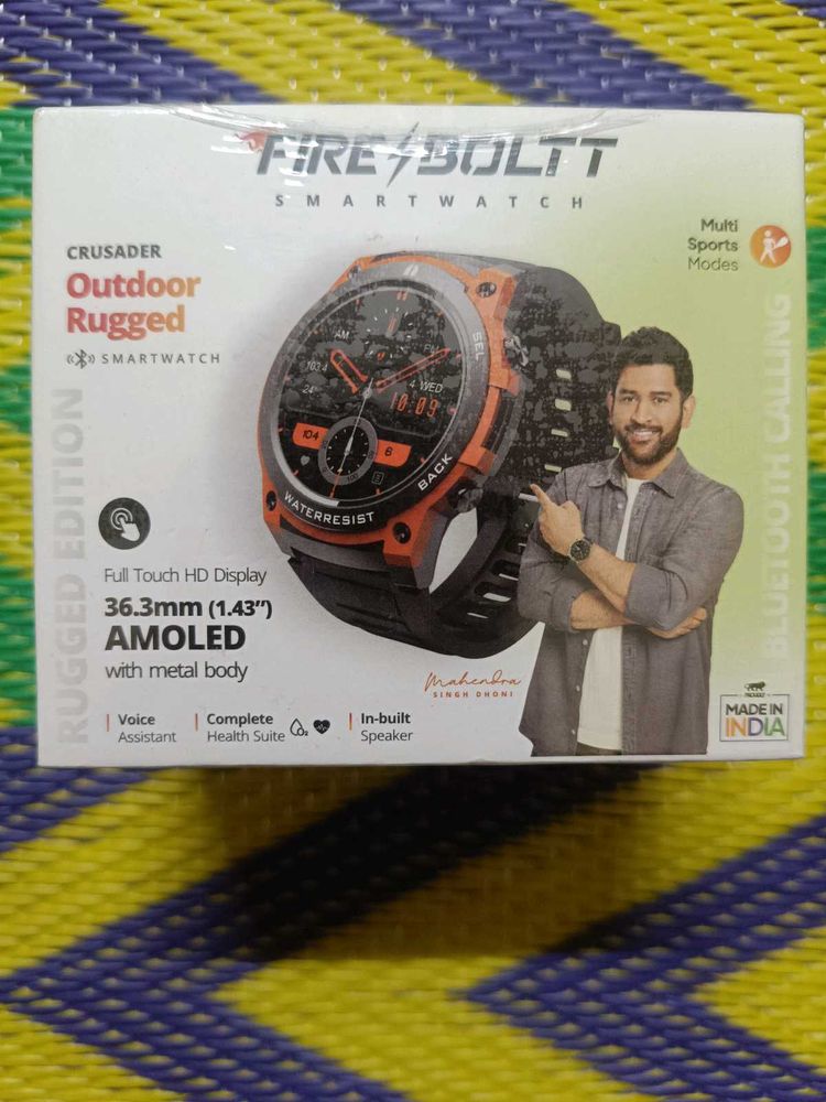 FIRE BOLT CRUSADER SMART WATCH