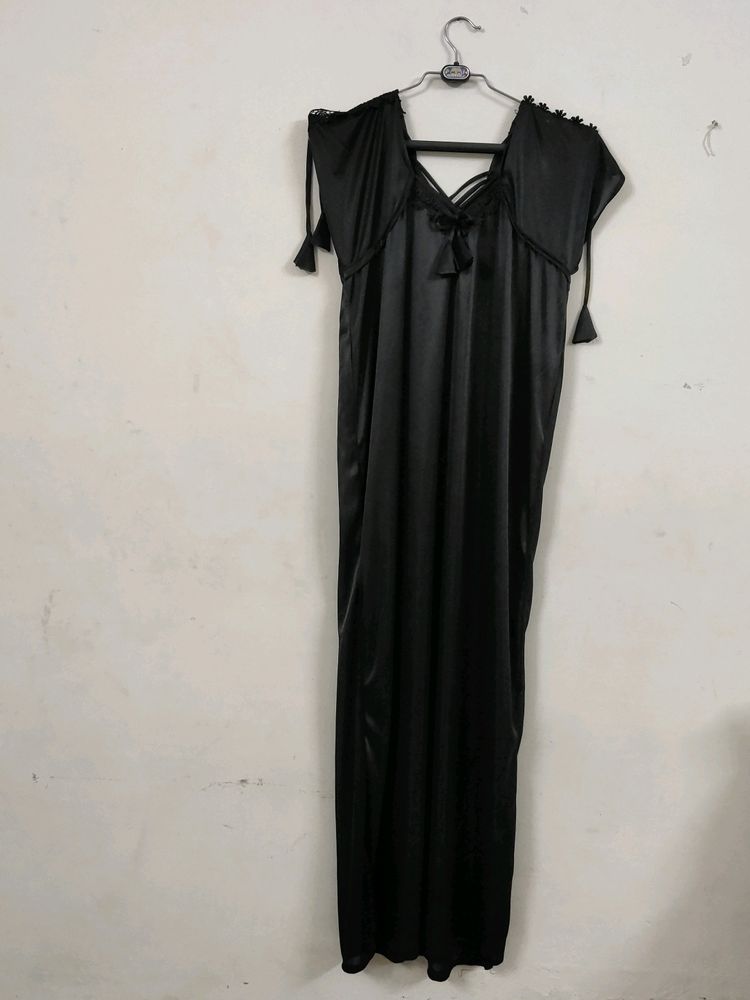 Black Night Gown